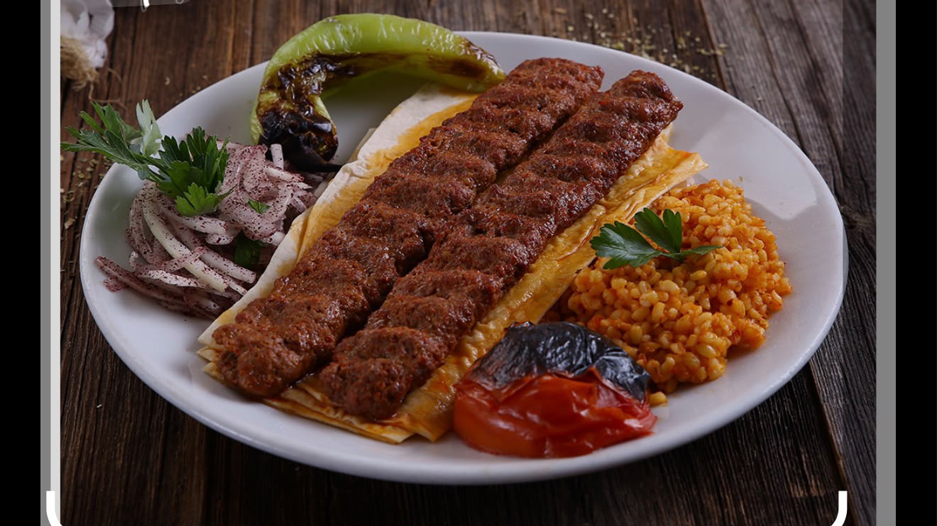 Adana kebap tabağı
